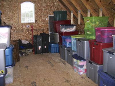 Attic storage