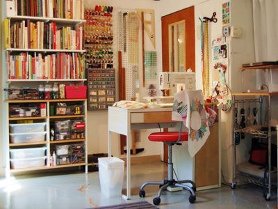 Sewing room